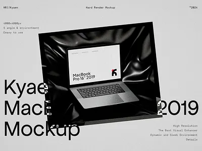 Kyaen - Macbook Pro Mockup branding macbook macbook mockup mockup template web design