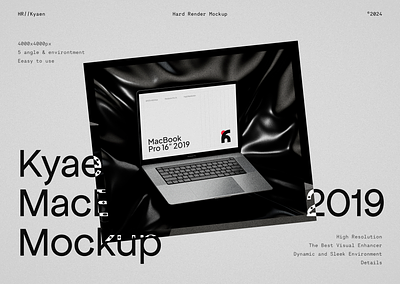 Kyaen - Macbook Pro Mockup branding macbook macbook mockup mockup template web design