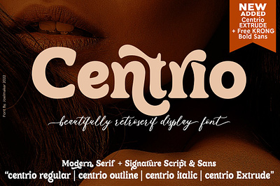 Centrio Typeface calligraphy font display display font family font font pairing fonts handwriting handwriting handwritten font modern font modern sans serif font modern script retro font retro serif sans typeface serif display serif font serif typeface vintage font