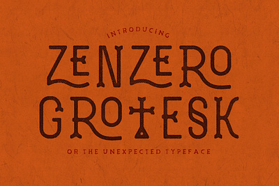 Zenzero Grotesk creative display font grotesk hederae monoline multilingual regular rounded shop typeface weights zenzero