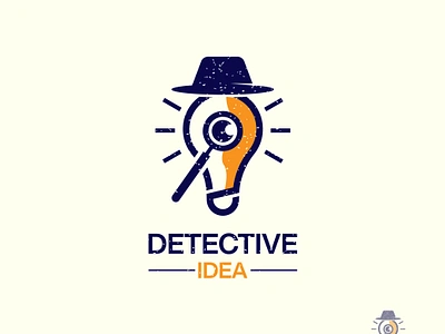 Detective idea - creative logo design creative concept creative design logo logobranding logodesign logos minimalist design