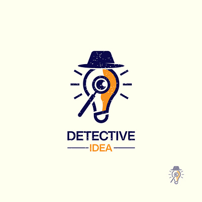Detective idea - creative logo design creative concept creative design logo logobranding logodesign logos minimalist design