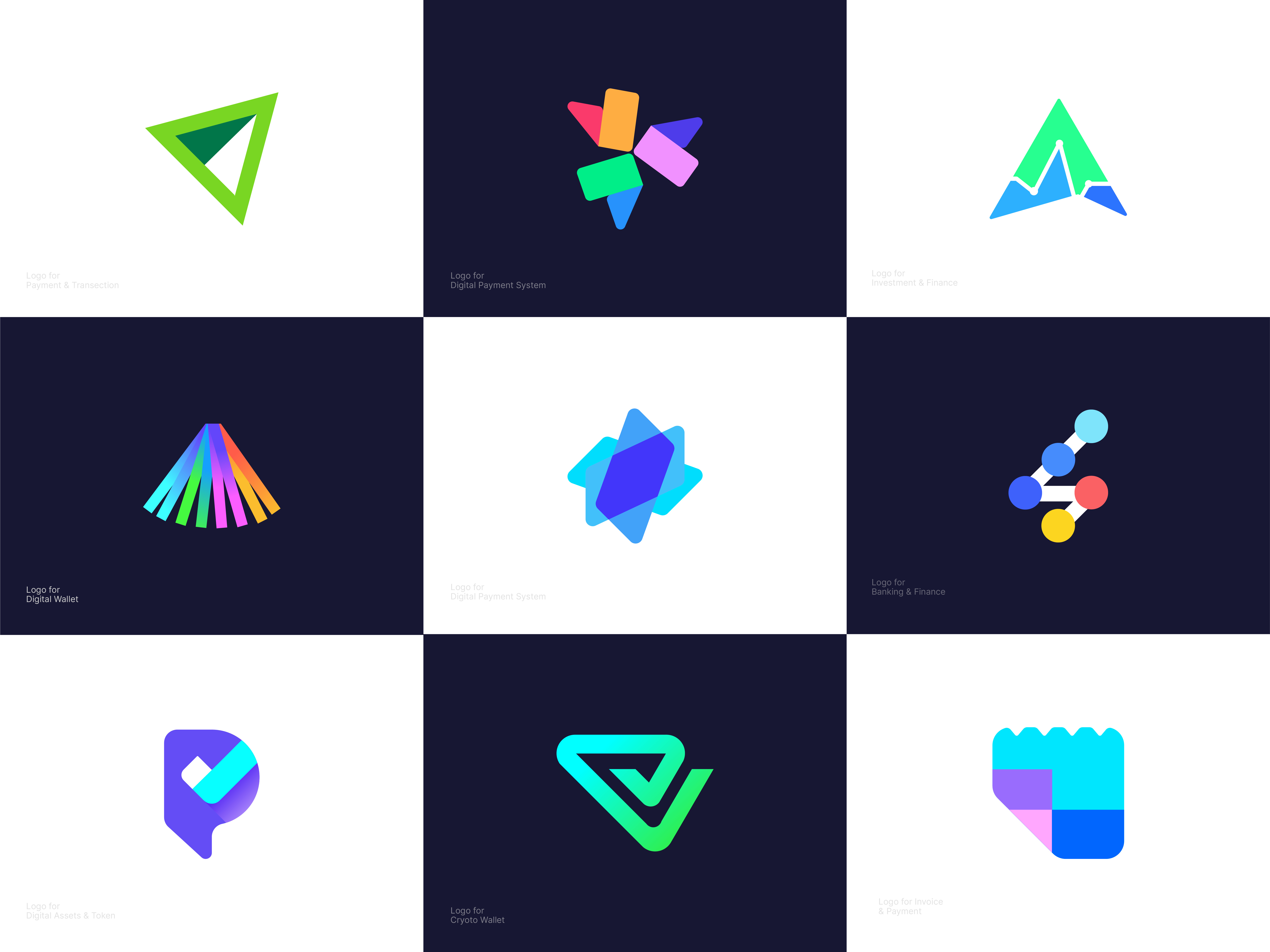 Example of Design Powerful Crypto & Blockchain Logo