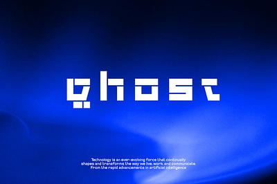 ff ghost font tech