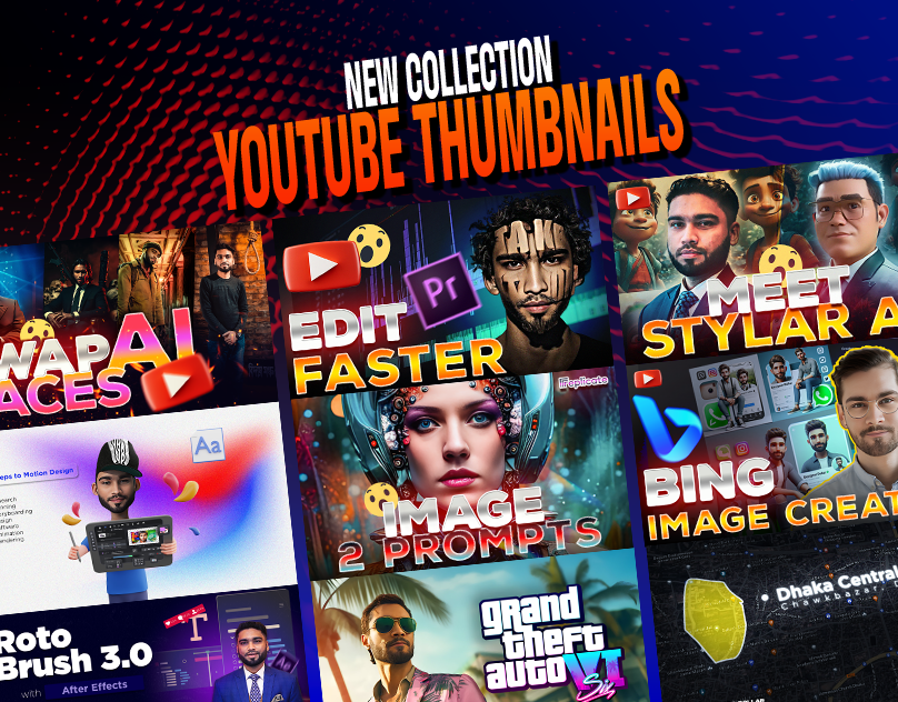 FaceSwap AI YouTube Thumbnail Modern Design 3d ai animation art artificial intelligence brand branding design faceswap graphic design illustration logo motion graphics thumbnail thumbnail design thumbnails typography ui youtube youtube thumbnail