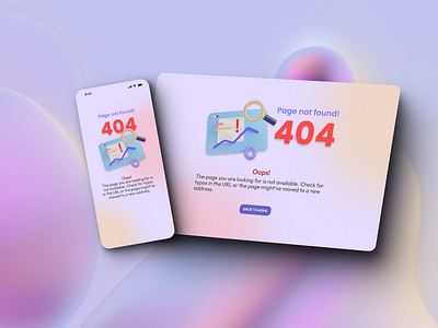 Day 8 - Custom 404 page app dailyui design ui ui design ux ux design