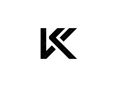 KF logo branding design dribbble fk fk logo fk monogram graphic design icon identity kf kf logo kf monogram lettermark logo logo design logotype minimalist monogram typography vector