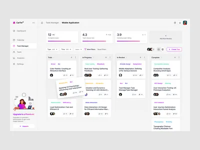 CarTel animation branding case study clear dashboard design graphic design illustration logo management minimalism task ui ux webdesign white