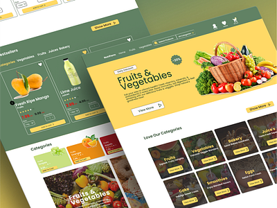 Grocery Store Landing Page