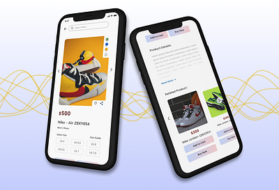A Sleek & Modern Product Details Page UI Design app appdesign design figma figma design graphic design product design ui ui designer