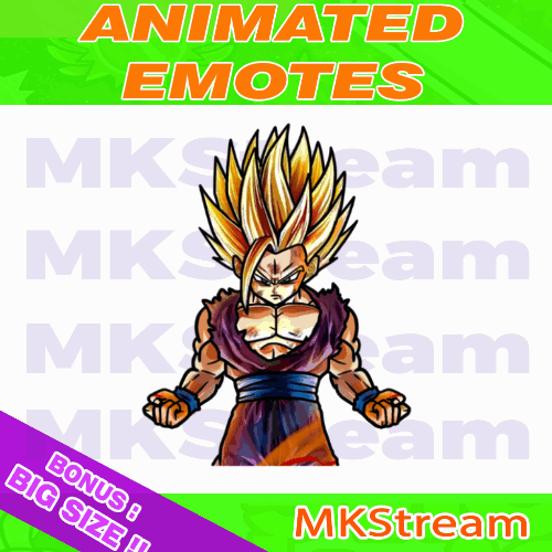 Twitch animated dragon ball son gohan super saiyan 2 rage animated emotes anime cute design dragon ball dragonball dragonball emotes emote emotes gohan goku illustration rage emotes son gohan sub badge super saiyan twitch emotes vegeta