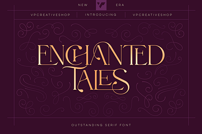 Enchanted Tales - Outstanding Font. FREE! branding clean creative custom download font free letttering ligature logo font love nice retro serif vintage wedding