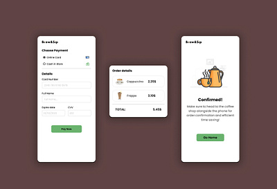 #02 - Credit Card Checkout app mobile design product design ui