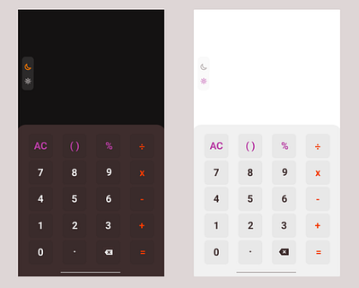 Calculator UI Design by Miro Sarte calculator ui design mobile ui design ui
