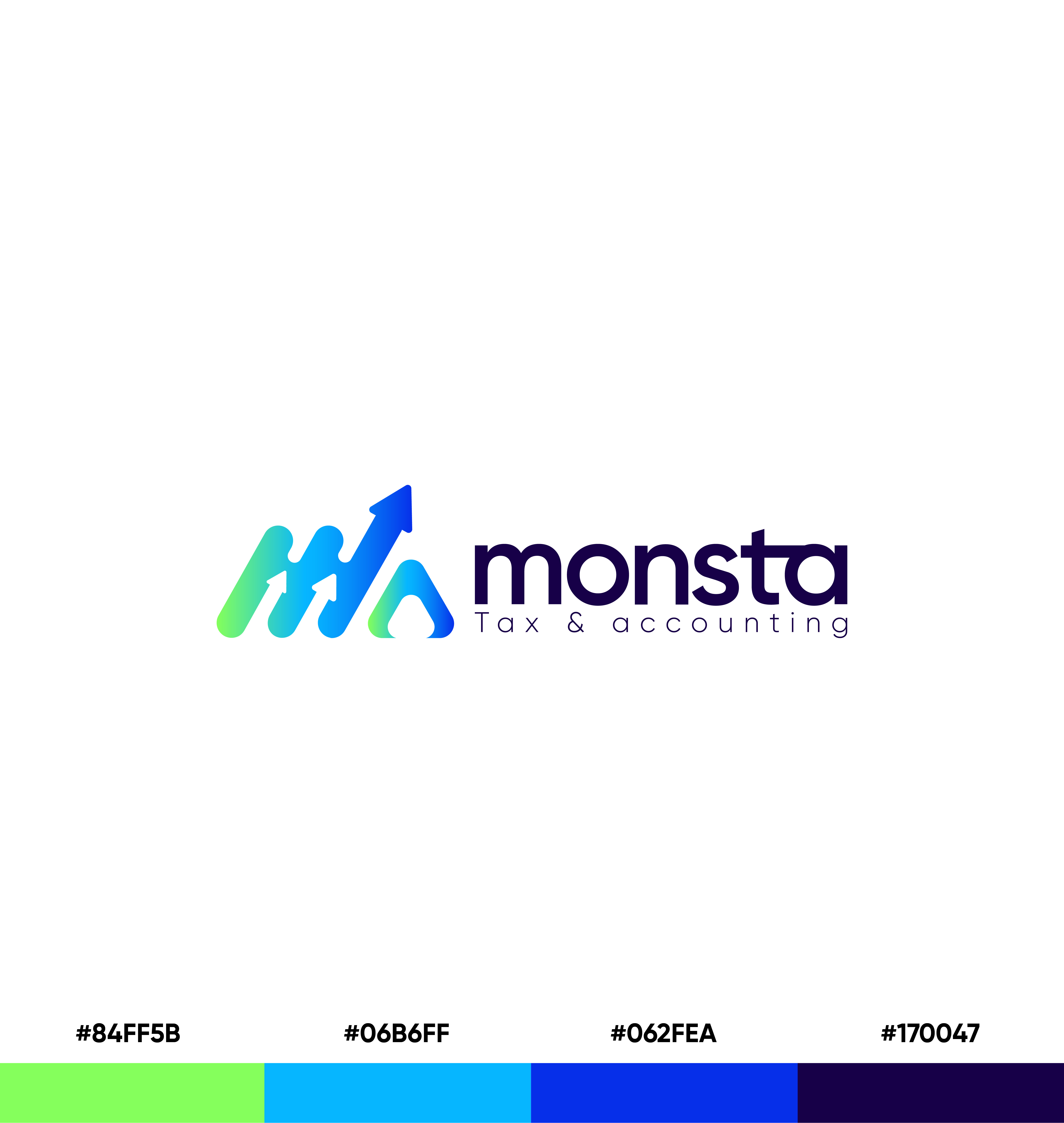 Monsta Tax Refunds Limited is an approved tax agent accounting logo adobe illustrator branding design graphic design illustration illustrator logo logo design tax agent tax logo tax logo design tax refunds vector