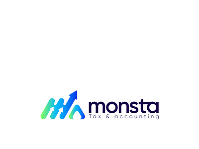 Monsta Tax Refunds Limited is an approved tax agent accounting logo adobe illustrator branding design graphic design illustration illustrator logo logo design tax agent tax logo tax logo design tax refunds vector