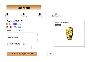 Checkout Page checkout design figma ui ux