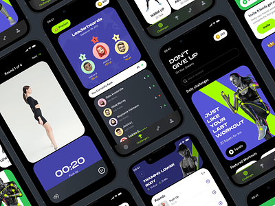 AI-Powered Fitness App Design ai ai powered ai tools app app design digital fitness fitness fitness app health health tech healthcare technology healthy lifestyle app healthy living open ai personal trainer smart fitness smart workouts virtual coach workout