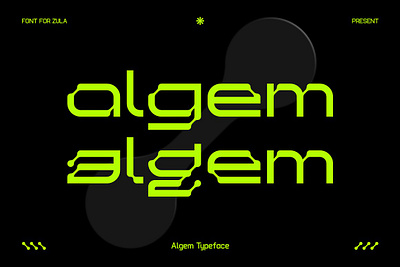 Algem - Futuristic Display Font clean font cool font cool font custom font cyber cyberpunk display font display type font font bundle font typeface fonts commercial use future font futuristic font futuristic typeface logo font popular font science fiction type typeface modern font