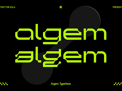 Algem - Futuristic Display Font clean font cool font cool font custom font cyber cyberpunk display font display type font font bundle font typeface fonts commercial use future font futuristic font futuristic typeface logo font popular font science fiction type typeface modern font