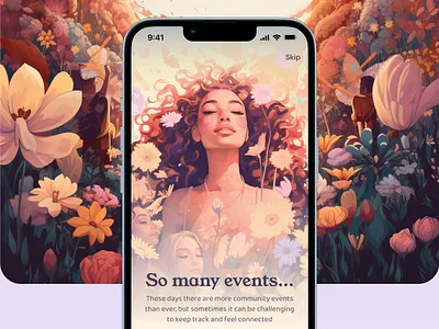 Ui/Ux for Yoga and Meditation App ai illustration branding digital graphic design health healthcare illustration interface meditation mobile mobile app product startup ui user experience yoga