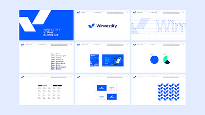 Winvestify Visual Guideline animation brand creation brand guideline brand identity branding designstudio logo logos visual guideline