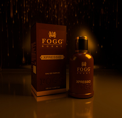 3D Model "Fogg Scent Xpressio" 3d branding productdesign