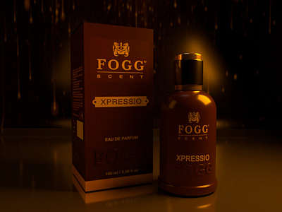 3D Model "Fogg Scent Xpressio" 3d branding productdesign