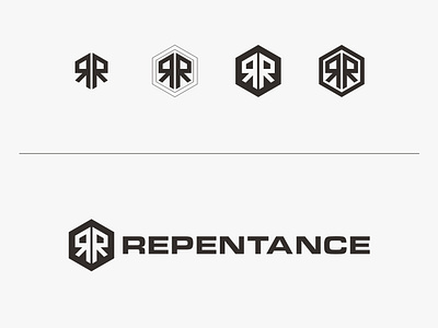 Repentance Logo branding design graphic design logo logo clean logo design logo minimalist logo modern