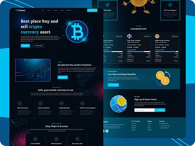 Crypto Sell and Buy Landing Page UI Design crypto crypto landing page design design trends figma graphic design landing page logo mobile uiux design prototyping ui ui design user experience user experience design user interface user interface design ux design web design wireframing