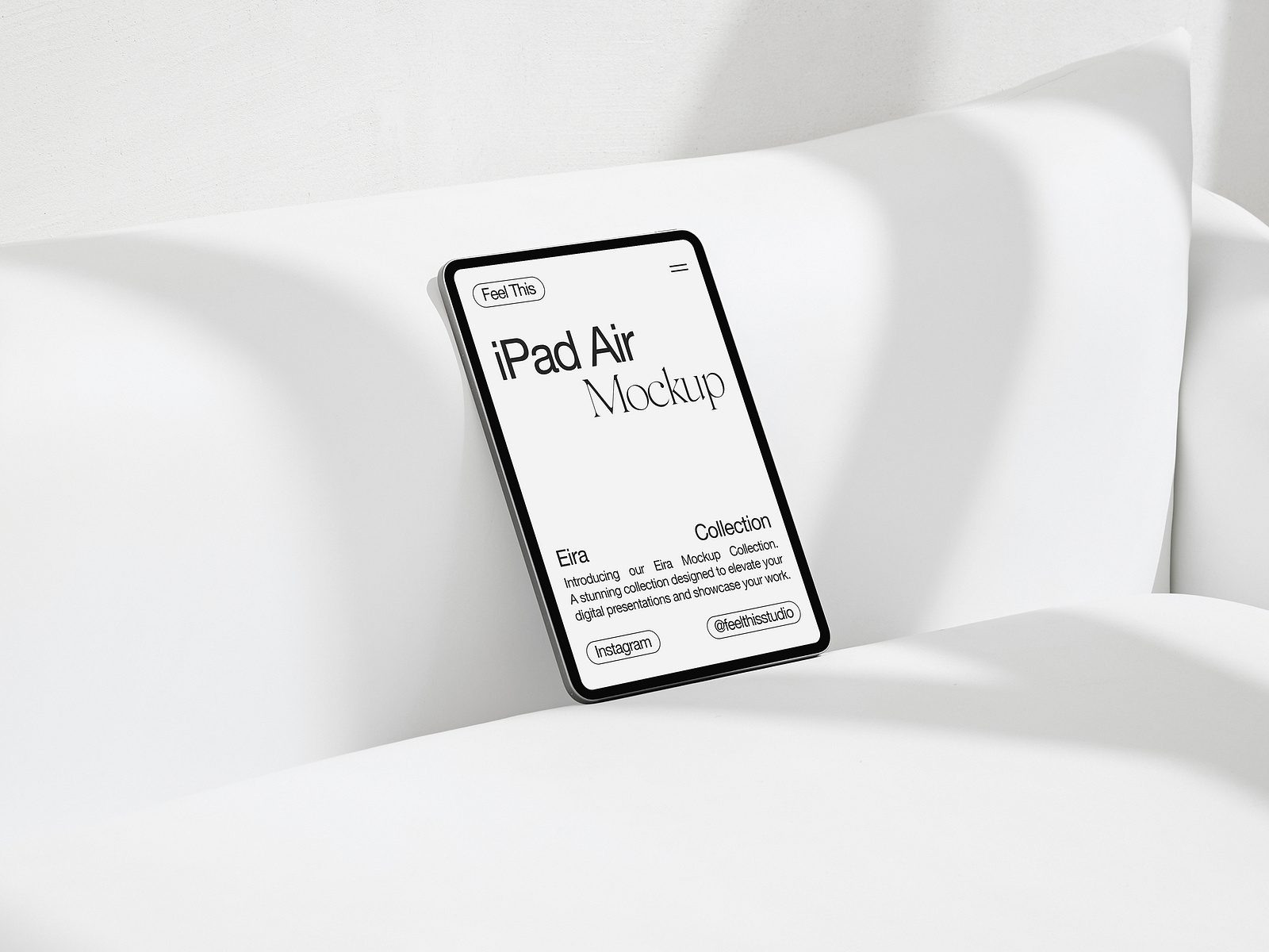 iPad Air Mockup by Feel This on Dribbble