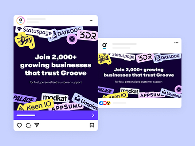 Groove - Social Media Ads instagram ads