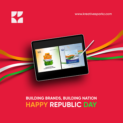 Happy Republic Day! brand building brand guideline branding branidng design graphic design illustration logo ui vector