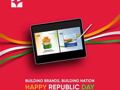 Happy Republic Day! brand building brand guideline branding branidng design graphic design illustration logo ui vector