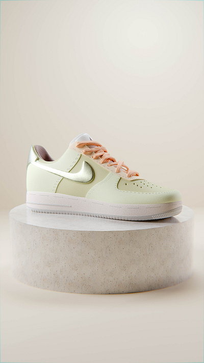 Nike AF1 Spring Project 3d custom sneakers design designsneaker fashion sneakers stylist