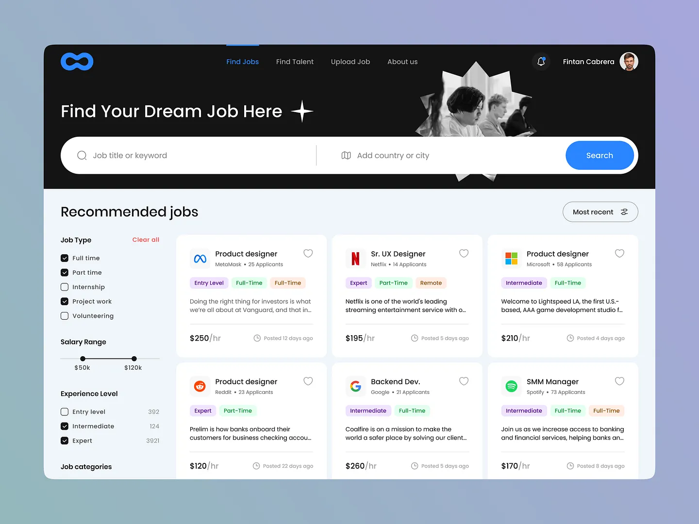 Innovative Job Search Result Examples for Modern Platforms