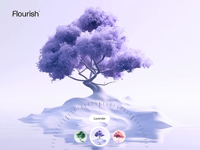 Flourish - Tree Animation 3d agency animation branding cinema4d fintech flourish graphic design illustration logo motion motion graphics render startup studio ui unikorns