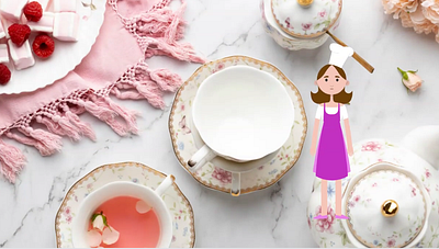Animated Video: How to Book a Tea Party (Promo) animation branding graphic design motion graphics video
