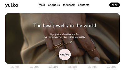 Jewerly post design illustrator ui