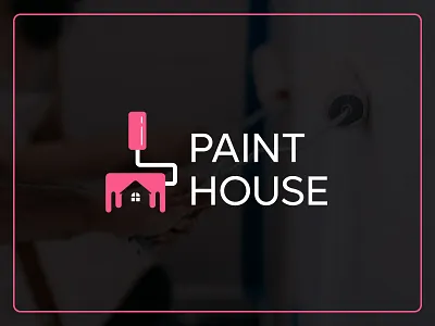 Modern paint house logo template beat logo brand brand identity branding design home house house paint house paint logo logo modern logo paint paint home paint house paint house logo paint logo paint shop vector