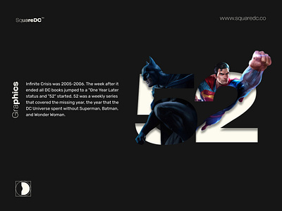 DC Comics 3d 52 animation batman branding comics dc dccomics dribbble graphic design logo motion graphics number superman ui ux