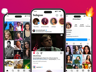 Instagram - Capture & Share the World's Moments 📷🥰 ui