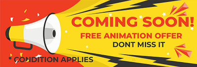 Free Animation Offer ui website video
