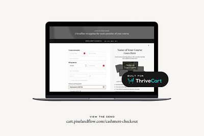 ThriveCart Checkout Template checkout checkout template course sales page course template landing page sales page template thrivecart thrivecart checkout thrivecart checkout template thrivecart funnel thrivecart landing page thrivecart sales page thrivecart template