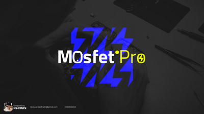 MOSFET PRO - BRAND IDENTITY branding graphic design logo