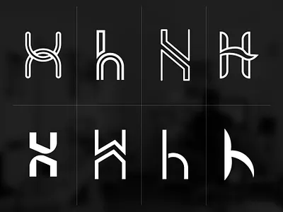 H Letter Logo Mark Design h icon h letter logo mark design h logo h logo design h logos h modern logo design h shape logo design