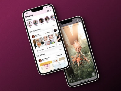 Performer's Stories | Event Services App designer event services make up story ui uiux design ux visual design