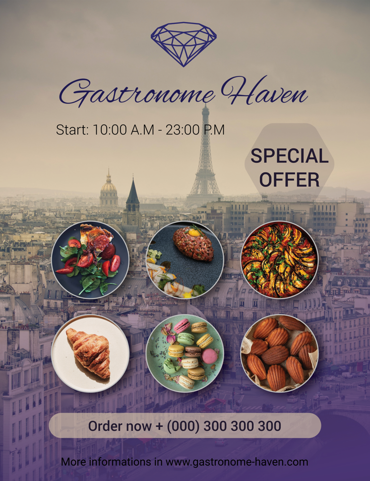 Flyer For Special Offer branding graphic design logo