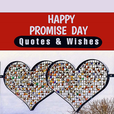 Happy Promise Day | Valentines Week | Promise Day Wishes graphic design