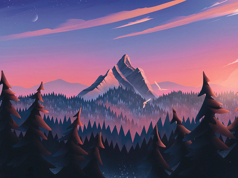 Browse thousands of Landscape images for design inspiration | Dribbble